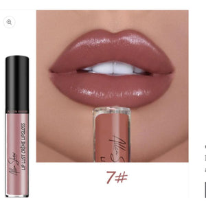 Brillo de Labio Impermeable de 12 Colores