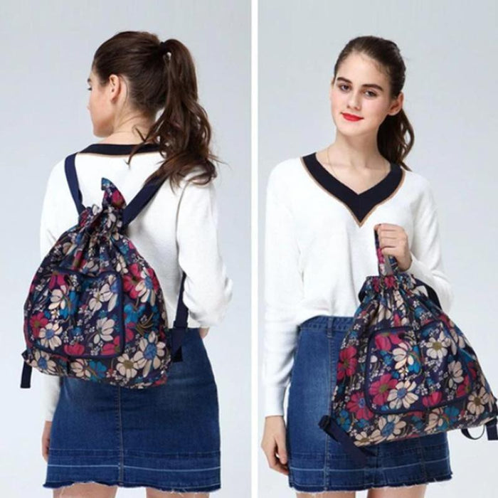 Mochila Multifuncional con Cordón