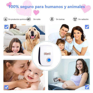 Repelente de Insectos Electrónico para Control de Plagas en Interiores( Enchufe de Especificación Europea）