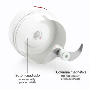 Mini Procesador de Alimentos Dibujado a Mano