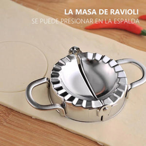 JUEGO DE MOLDES PARA RAVIOLI (MOLDES Y CORTADORES DE RODILLOS)