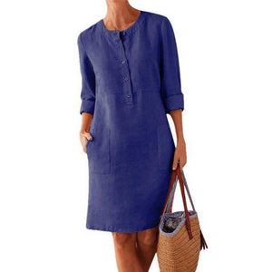 Vestido de Lino "Adelia"