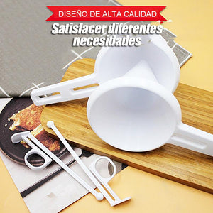Dispensador de pastel de taza de porción de mano 2 piezas (compre uno, obtenga uno gratis)