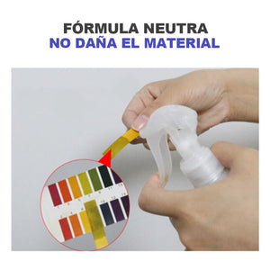Agente de limpieza de telas para el interior del automóvil