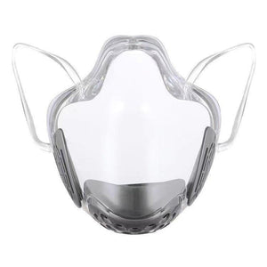 Protector facial transparente sin empañamiento