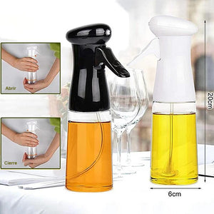 Botella de spray de aceite a presión de aire