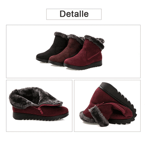 Bota Caliente de Invierno, 3 Colores