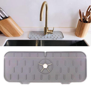 Almohadilla de silicona para salpicaduras de agua del grifo
