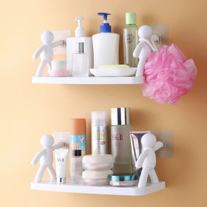 Estante de almacenamiento de cocina de baño