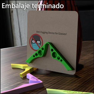 ACCESORIO ANTI-NIEBLA: EVITA QUE LAS GAFAS SE NIEBEN