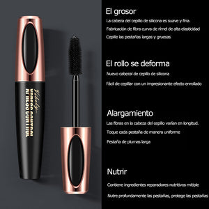 Máscara de pestañas de fibra de seda 4D (Compre 1 y obtenga 1 gratis)