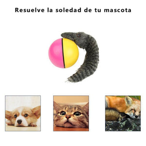 Juguete para Mascotas, Globo Rotatorio Eléctrico