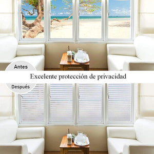 Membrana de vidrio de persiana de imitación