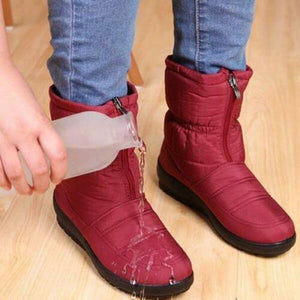 Botines de nieve para mujer - invierno cálido