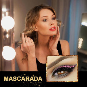 Delineador De Ojos Reutilizable Y Pegatinas Para Pestañas