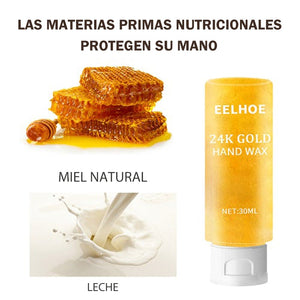 Máscara de mano de miel dorada - Compre 1 obtenga 1 gratis (2 piezas)
