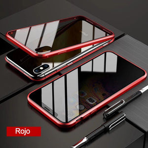 Funda Protectora con Pantalla Anti-Espía para iPhone (Cara Doble)
