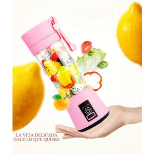 Exprimidor de frutas portátil con cargador usb