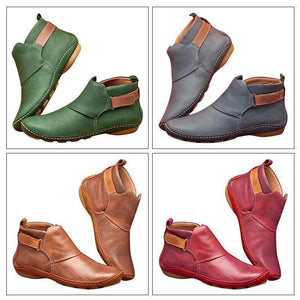 Botines Casuales y Cómodos de Cuero Suave