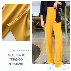 Pantalones sueltos casuales de longitud completa para mujer