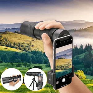 Telescopio Monocular de Súper Zoom Telefotográfico de 4K 10-300X40mm