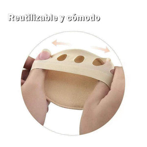 Almohadillas para antepié de tejido de nido de abeja (3 pares)