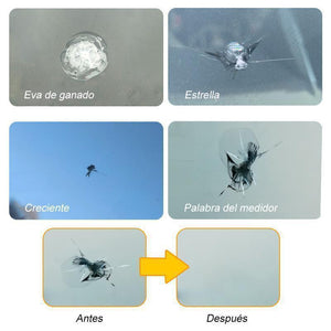 Líquido de Reparación Nano de Vidrio de Automóvil
