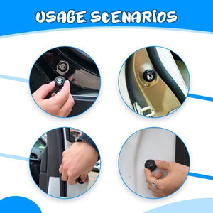 Junta Amortiguadora y Silenciosa de la Puerta del Coche (8PCS）