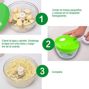 Picadora de alimentos manual