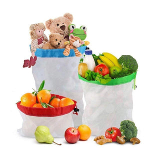 Bolsa de Almacenamiento Reutilizable, 12 Piezas