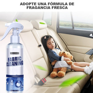 Agente de limpieza de telas para el interior del automóvil