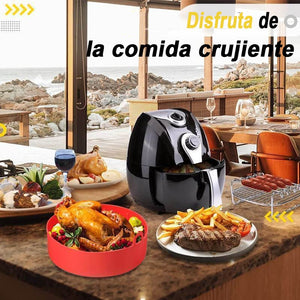 Olla de silicona para freidora