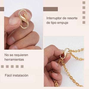Hebilla de ajuste de la bolsa de cadena