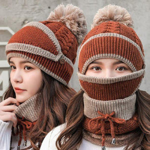 Juego de Bufandas de Invierno para Mujeres