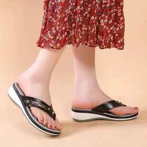 Chanclas de cojín suave con soporte para el arco