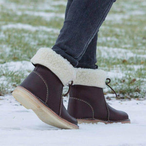 Botas con Punta Redonda