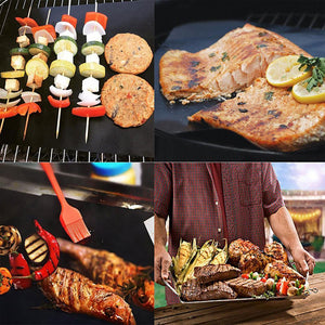 Parrilla Antiadherente para Barbacoa 40x33 cm