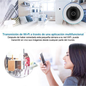 Mini Cámara WiFi Magnética 1080p