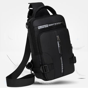 Bolso bandolera con puerto de carga USB