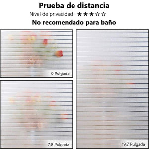 Membrana de vidrio de persiana de imitación