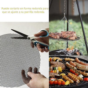 Esteras Antiadherentes de la Parrilla del BBQ