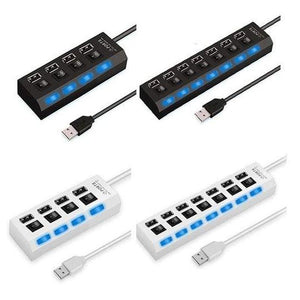 Hub USB multipuerto de alta velocidad