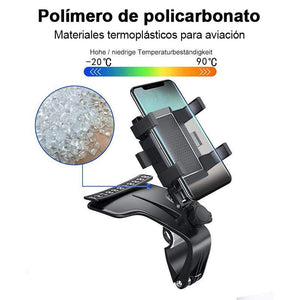 Soporte para Teléfono en el Salpicadero del Coche de Matrícula
