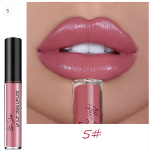 Brillo de Labio Impermeable de 12 Colores