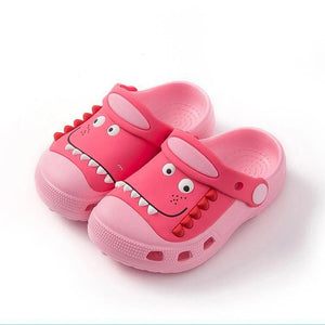 Zapatos con Agujeros de Dinosaurio para Niños