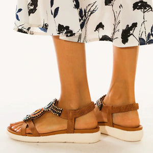 Sandalias vintage cómodas y antideslizantes