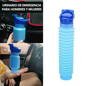Botella de Bolsillo Plegable: Su Urinario en el Automóvil