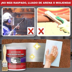 Removedor base agua para metales oxidados