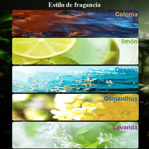 Ambientador de coche de doble hélice (con tabletas de aromaterapia)