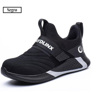 Zapatillas Ligeras y Antideslizante de Seguridad con Acero